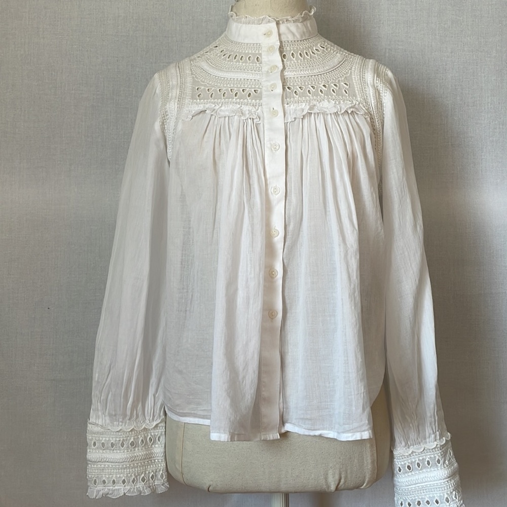 Ba&sh Leaf Blouse